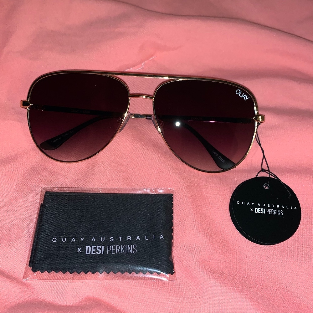 Quay Australia x Desi Perkins Aviator (New)